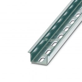 NS 35/15 WH PERF 2000MM VPE 10 DIN rail perforated