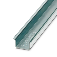 NS 35/15 WH UNPERF 2000MM-VPE 10 DIN rail, unperforated