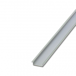 NS 35/ 7,5 UNPERF 2000MM O.LOGO-VPE 10 DIN rail, unperforated