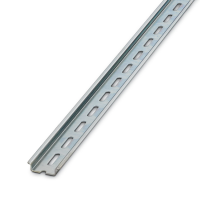 NS 35/ 7,5 WH PERF(5,2X25)2000MM-VPE 10 DIN rail perforated