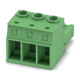 PC 16/ 3-ST-10,16 BD:L1-L3 PCB connector