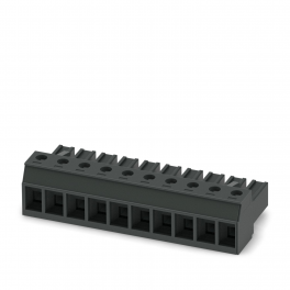 PC 4/10-ST-7,62 BK PCB connector