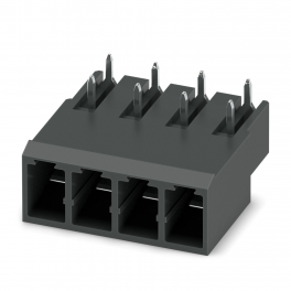 PC 4/ 4-GU-7,62 BK PCB header