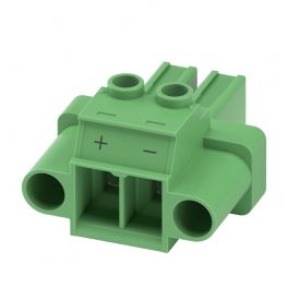 PC 5/ 2-STF1-7,62 BD:+,- PCB connector