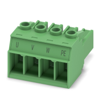 PC 5/ 4-ST1-7,62 BD:U,V,W,PE PCB connector