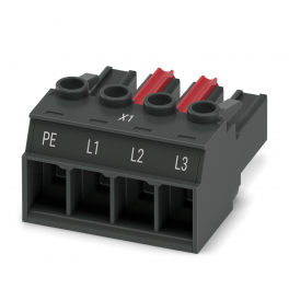 PC 5/ 4-ST1-7,62 BK CP23BDX1 PCB connector