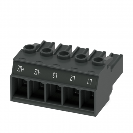 PC 5/ 5-ST1-7,62 BKBDWH:-L1SO PCB connector