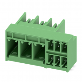 PCH 6/ 3+6-G-7,62 PCB hybrid header