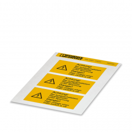 PML-W301 (74X37) Warning label