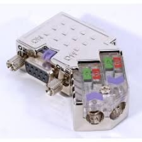 PROFIBUS Connector 45° with LED Diagnostics and PG Port