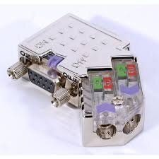 PROFIBUS Connector 45° with LED Diagnostics and PG Port