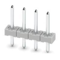 PST 1,0/ 4-3,5 GY Pin strip