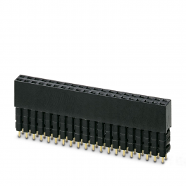PSTD 0,65X0,65/40-2,54 Female strip