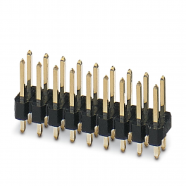 PSTD 0,65X0,65/9-2,54 Pin strip