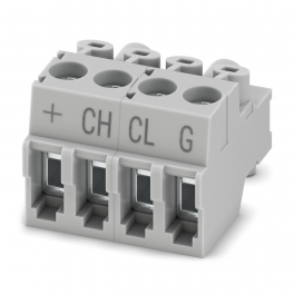 PT 1,5/ 4-PVH-3,5-A GY BD:+,G PCB connector