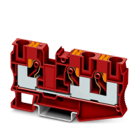 PT 10-TWIN RD Feed-through terminal block