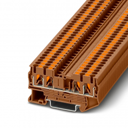 PT 2,5-QUATTRO BN Feed-through terminal block