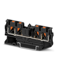 PT 4-QUATTRO BK Feed-through terminal block