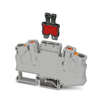 PT 6-T P/P HV GY/BK Disconnect terminal block