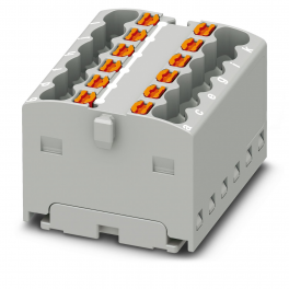 PTFIX 12X1,5-G GY Distribution block