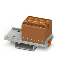 PTFIX 12X2,5-NS35 BN Distribution block