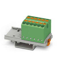 PTFIX 12X2,5-NS35 GN Distribution block