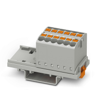 PTFIX 12X2,5-NS35 GY Distribution block