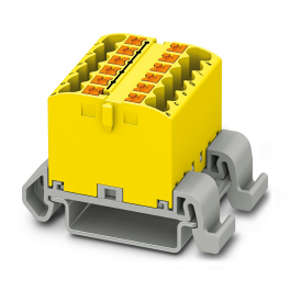 PTFIX 12X2,5-NS35A YE Distribution block