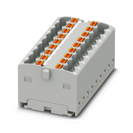 PTFIX 18X1,5-G GY Distribution block