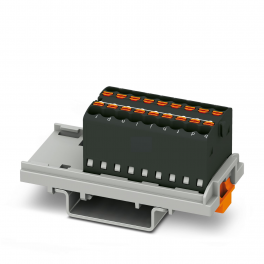 PTFIX 18X1,5-NS35 BK Distribution block
