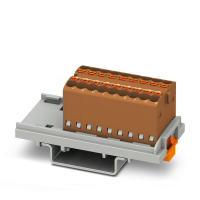 PTFIX 18X1,5-NS35 BN Distribution block