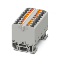 PTFIX 18X2,5-NS15A GY Distribution block