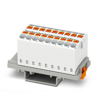 PTFIX 18X2,5-NS35 WH Distribution block