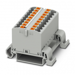 PTFIX 18X2,5-NS35A GY-EX Distribution block