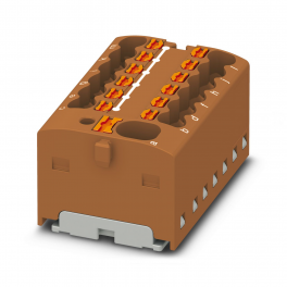 PTFIX 4/12X1,5 BN Distribution block