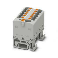 PTFIX 4/12X1,5-NS15A GY Distribution block