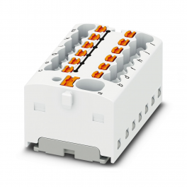 PTFIX 4/12X1,5 WH Distribution block