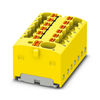 PTFIX 4/12X1,5 YE Distribution block