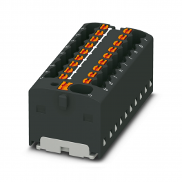 PTFIX 4/18X1,5 BK Distribution block