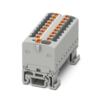 PTFIX 4/18X1,5-NS15A GY Distribution block