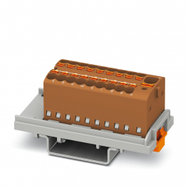 PTFIX 4/18X1,5-NS35 BN Distribution block
