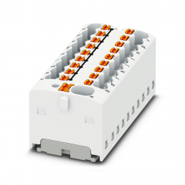 PTFIX 4/18X1,5 WH Distribution block
