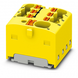 PTFIX 4/6X1,5 YE Distribution block
