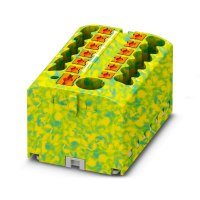 PTFIX 6/12X2,5 GNYE Distribution block