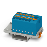 PTFIX 6/12X2,5-NS35 BU-EX Distribution block