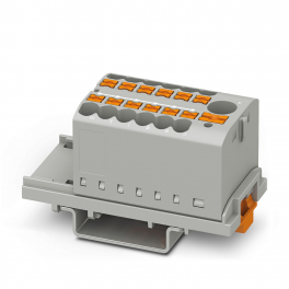 PTFIX 6/12X2,5-NS35 GY-EX Distribution block