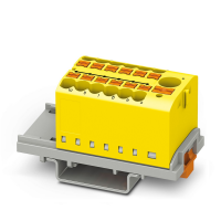 PTFIX 6/12X2,5-NS35 YE Distribution block