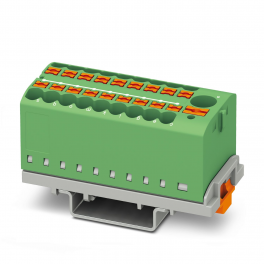 PTFIX 6/18X2,5-NS35 GN LQ Distribution block