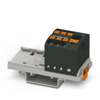 PTFIX 6/6X2,5-NS35 BK Distribution block