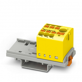 PTFIX 6/6X2,5-NS35 YE Distribution block